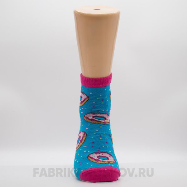 Женские носки с пончиком Женские носки с пончиком