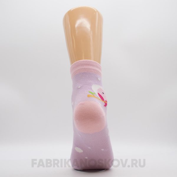 Женские носки с влюбленными птичками