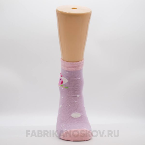 Женские носки с влюбленными птичками