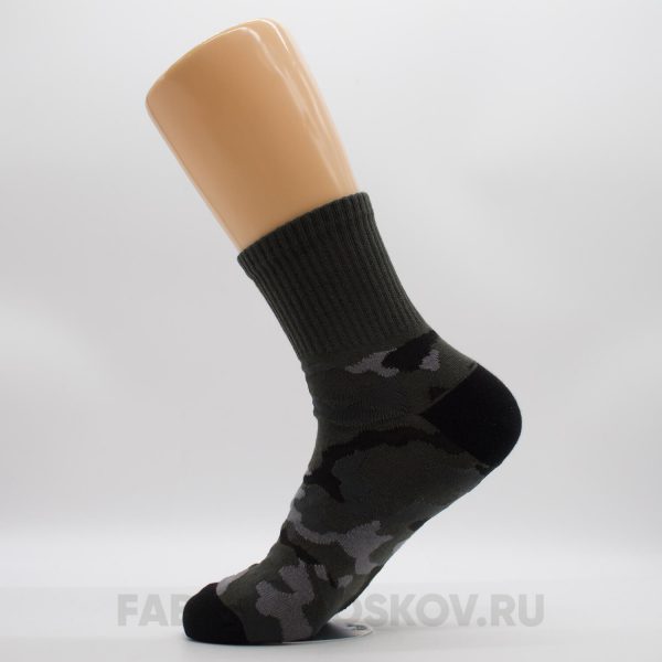 Носки мужские камуфляжные со спортивной резинкой