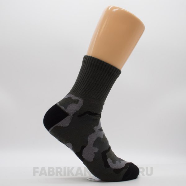 Носки мужские камуфляжные со спортивной резинкой