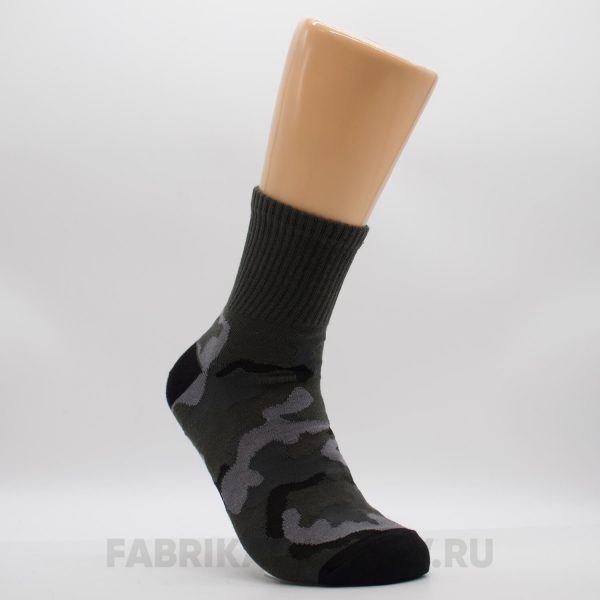 Носки мужские камуфляжные со спортивной резинкой