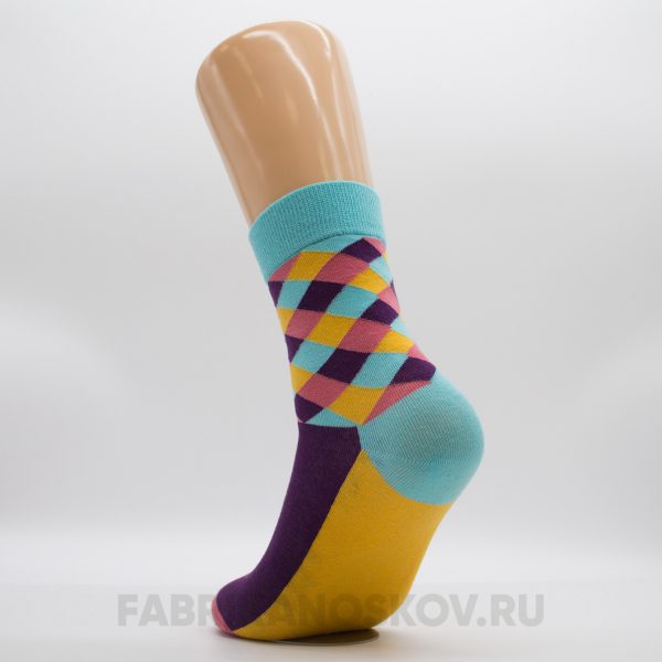 Мужские носки с орнаментом Мужские носки с орнаментом