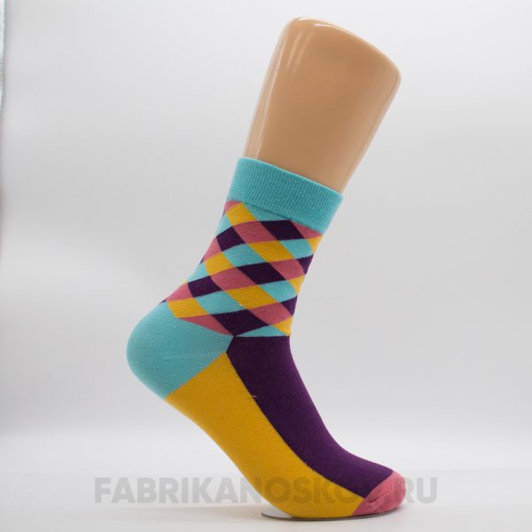 Мужские носки с орнаментом Мужские носки с орнаментом