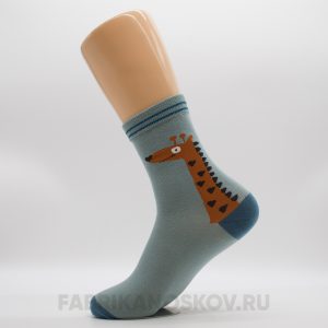 Мужские носки с изображением жирафа