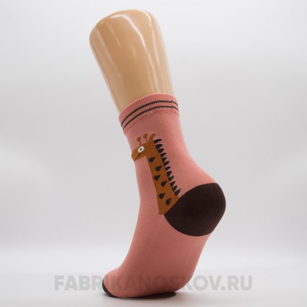 Женские носки с изображением жирафа Женские носки с изображением жирафа