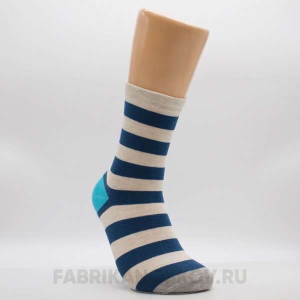 Женские носки с полосками Женские носки с полосками