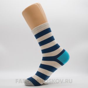 Женские носки с полосками