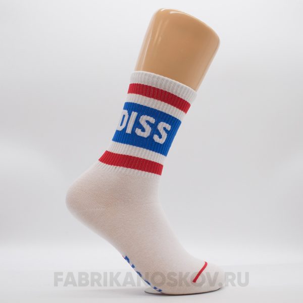 Мужские носки с надписью "DISS" Мужские носки с надписью "DISS"