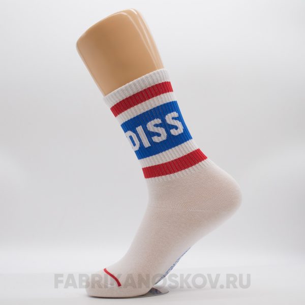 Мужские носки с надписью "DISS" Мужские носки с надписью "DISS"