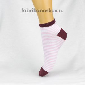 Женские носки с узкой полоской