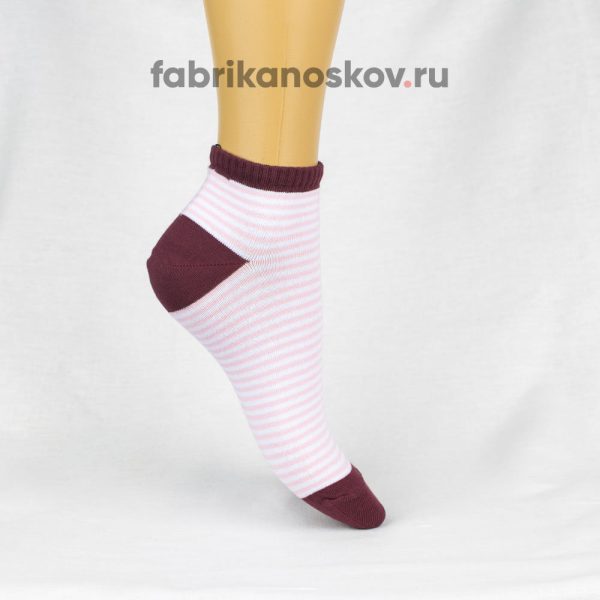 Женские носки с узкой полоской Женские носки с узкой полоской