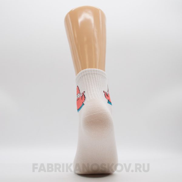 Мужские носки с изображением Патрика Мужские носки с изображением Патрика