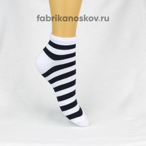 Женские носки с широкой полоской Женские носки с широкой полоской