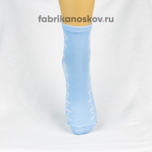 Женские носки с узором на боковой части Женские носки с узором на боковой части