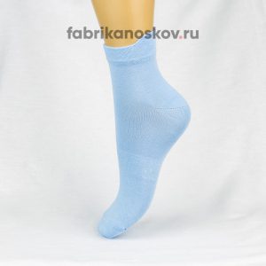 Женские носки с язычком на манжете