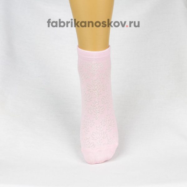 Женские носки с ажурной вставкой Женские носки с ажурной вставкой