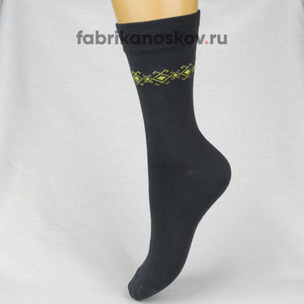 Мужские носки с орнаментом Мужские носки с орнаментом