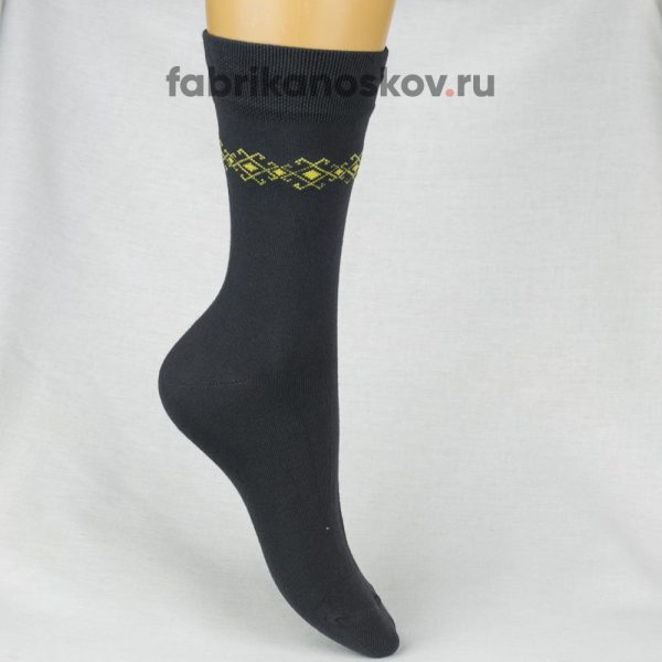 Мужские носки с орнаментом Мужские носки с орнаментом