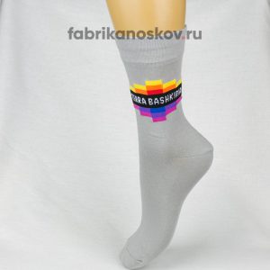 Мужские носки с надписью Terra Bashkiria