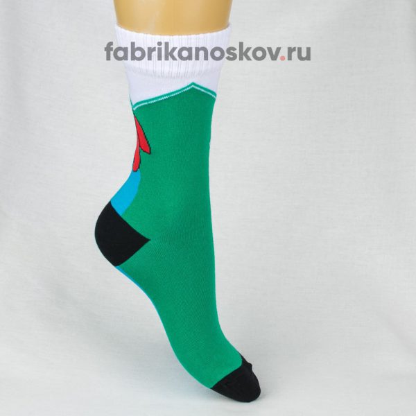 Мужские сувенирные носки с изображением Батыра Мужские сувенирные носки с изображением Батыра