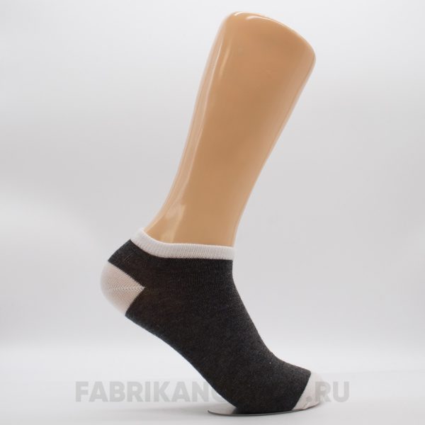 Мужские носки с серой вставкой Мужские носки с серой вставкой