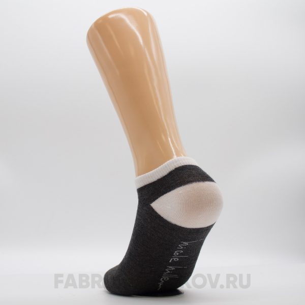 Мужские носки с серой вставкой Мужские носки с серой вставкой