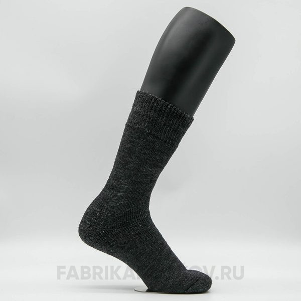 Мужские носки шерстянные с махровым следом
