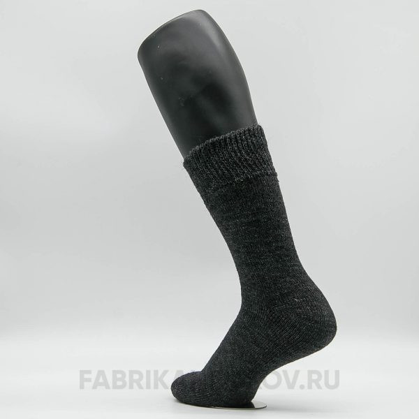 Мужские носки шерстянные с махровым следом