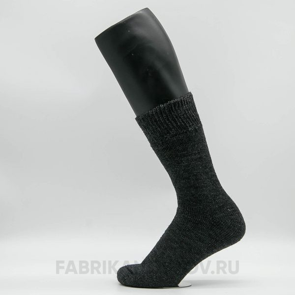 Мужские носки шерстянные с махровым следом