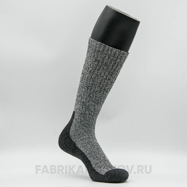 Мужские носки с махровым шерстяным следом