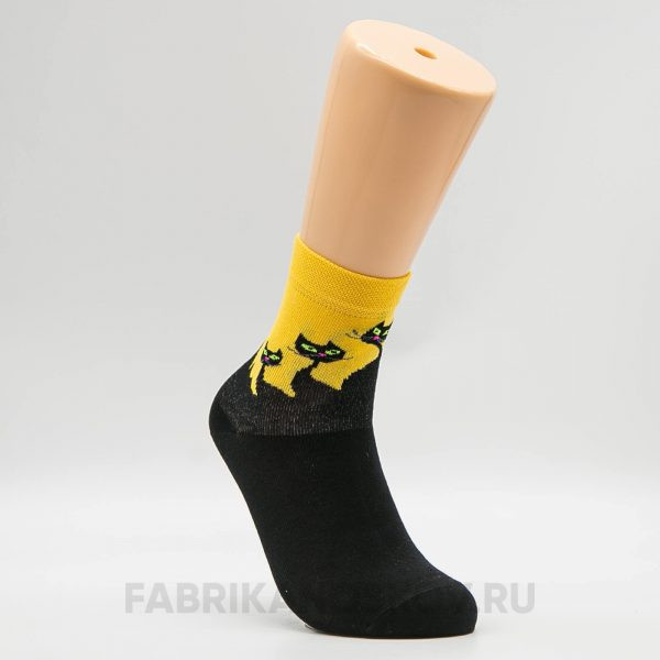 Носки женские с кошками