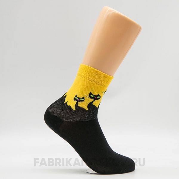 Носки женские с кошками