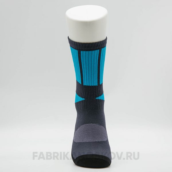 Носки мужские с голубой вставкой