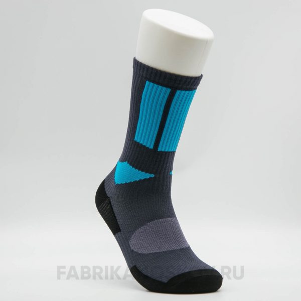 Носки мужские с голубой вставкой