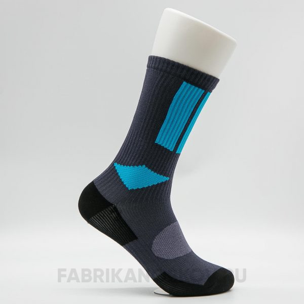 Носки мужские с голубой вставкой