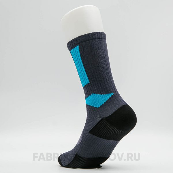 Носки мужские с голубой вставкой