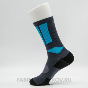 Носки мужские с голубой вставкой