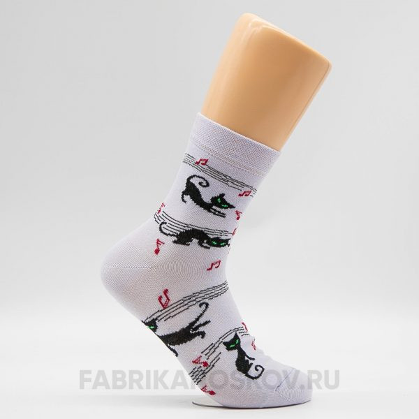 Женские носки с котятами