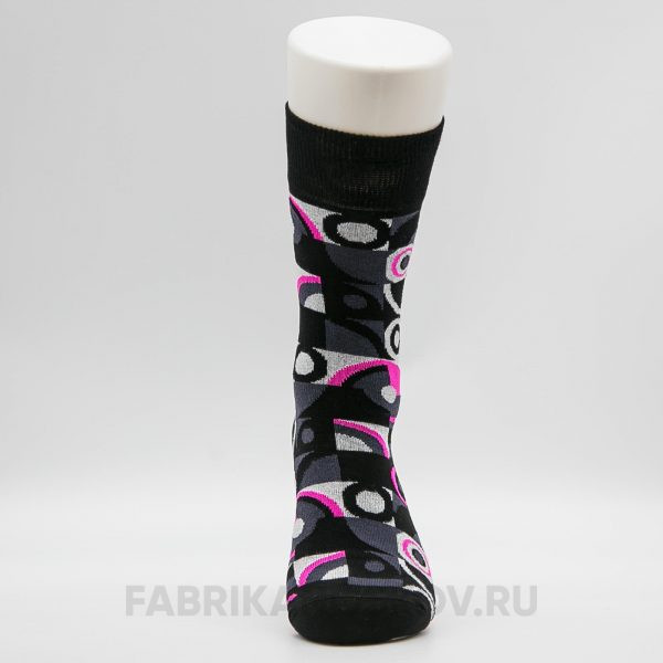 Носки мужские с абстракцией