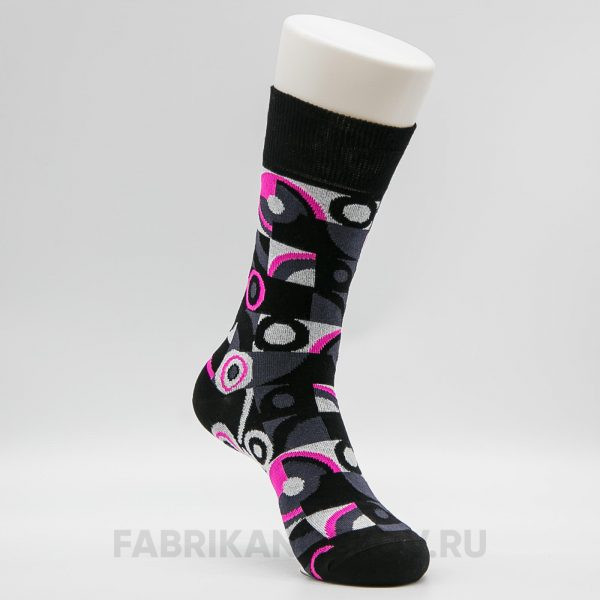 Носки мужские с абстракцией