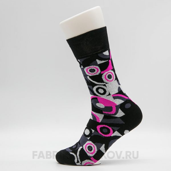 Носки мужские с абстракцией