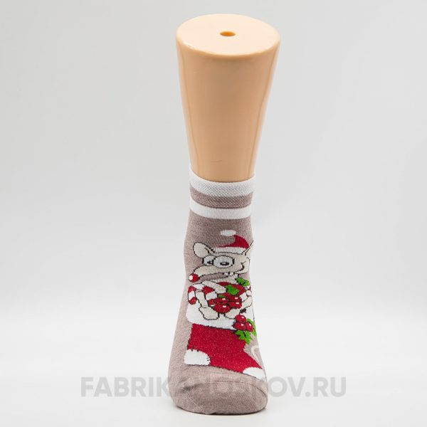 Носки женские новогодние