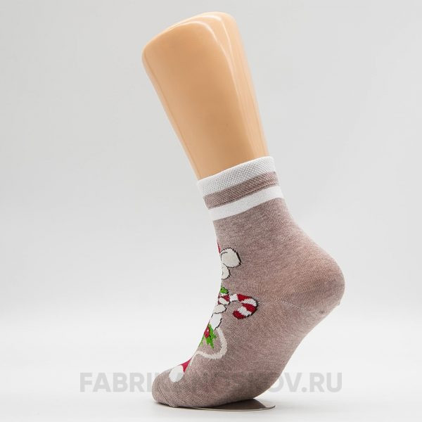Носки женские новогодние