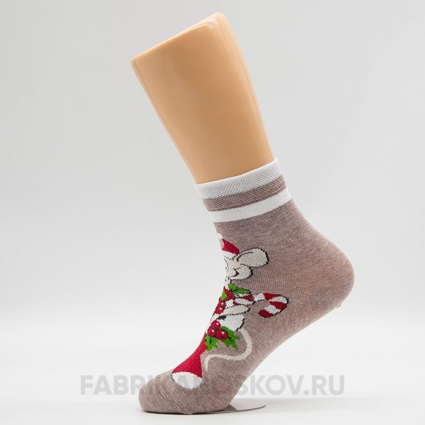 Носки женские новогодние