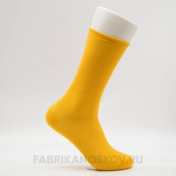 Носки женские желтые