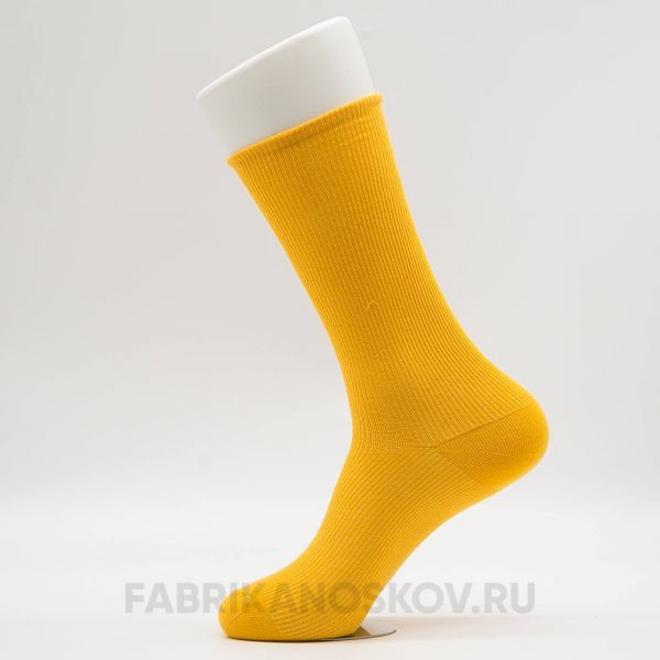 Носки женские желтые