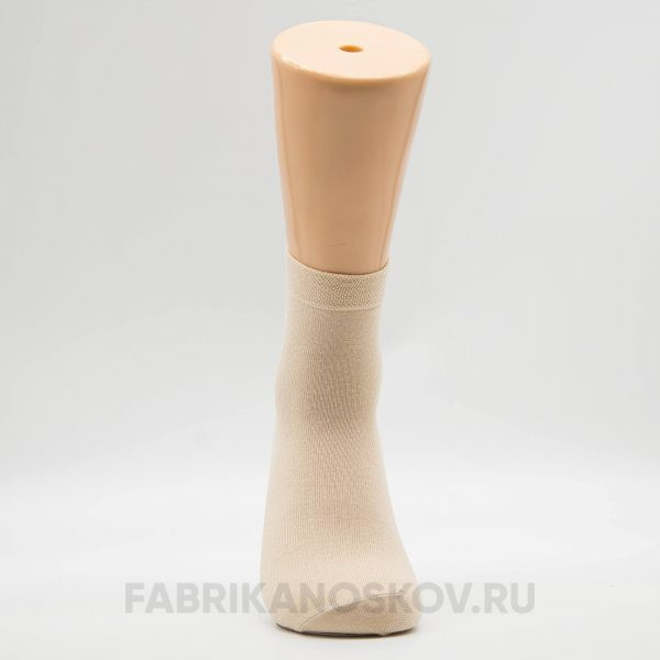 Женские кремовые носки