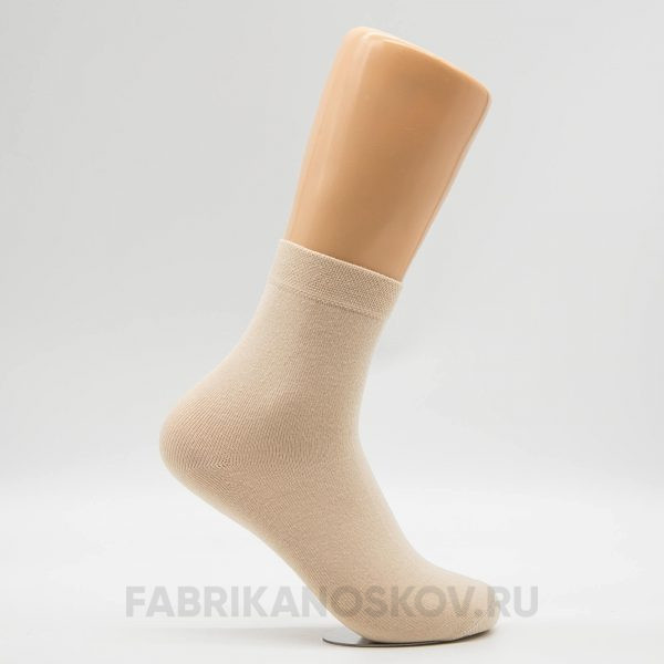 Женские кремовые носки