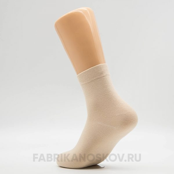 Женские кремовые носки